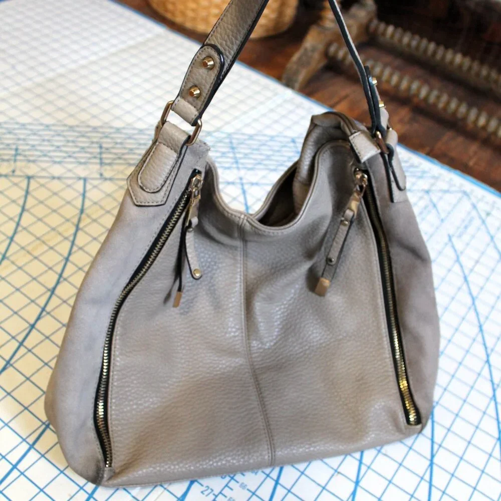 Moda Luxe Taupe Hobo Bag